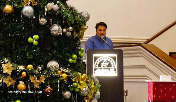 L'Fisher Hotel Bacolod helps - Welcome Home Foundation Inc - charity - CSR - Bacolod hotels - Bacolod City - Bacolod mommy blogger - children - deaf kids - hearing impaired - switch on - tree lighting ceremony - Victor Alcantara - Cong Greg Gasataya - Christmas note - Christmas ornament - Cong. Greg Gasataya