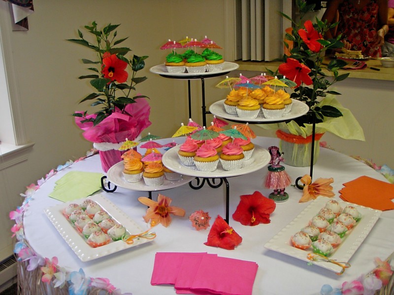 Social Luau Bridal Shower