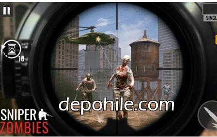  Sniper Zombies v1.21.1 Oyunu Para, Altın Hileli Apk Son Sürüm