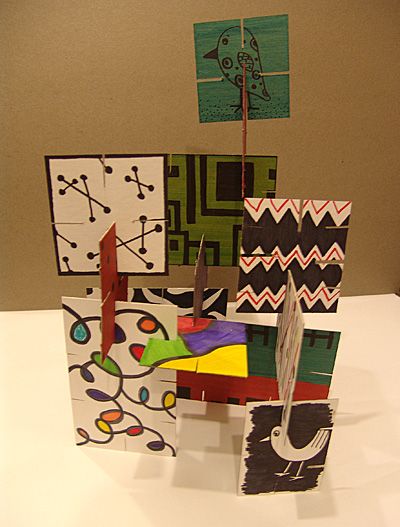 Clases de Artística. Prof. Riva 2do año Don Bosco ENSAMBLAJE