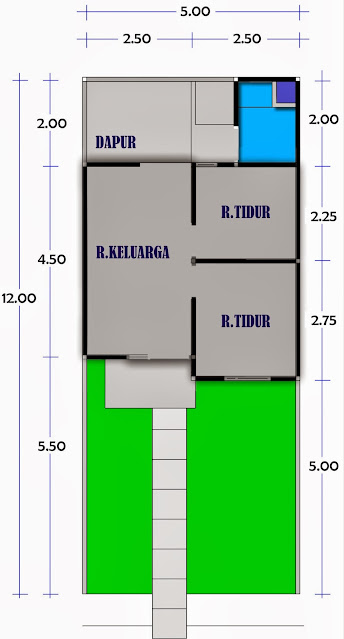 tipe rumah sehat sederhana