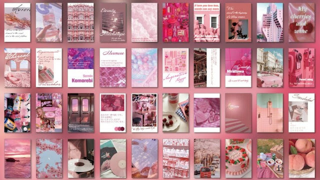 Pink Themed Sticker Book Pink Themed Sticker Book