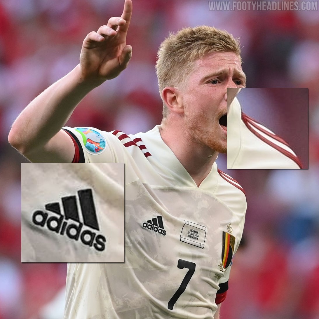 Many Adidas Teams Wear "Replica" Kits in Euro 2020 Footy Headlines