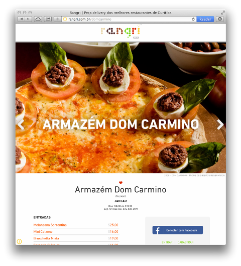 Dom Carmino - Trattoria e Pizzaria em Curitiba