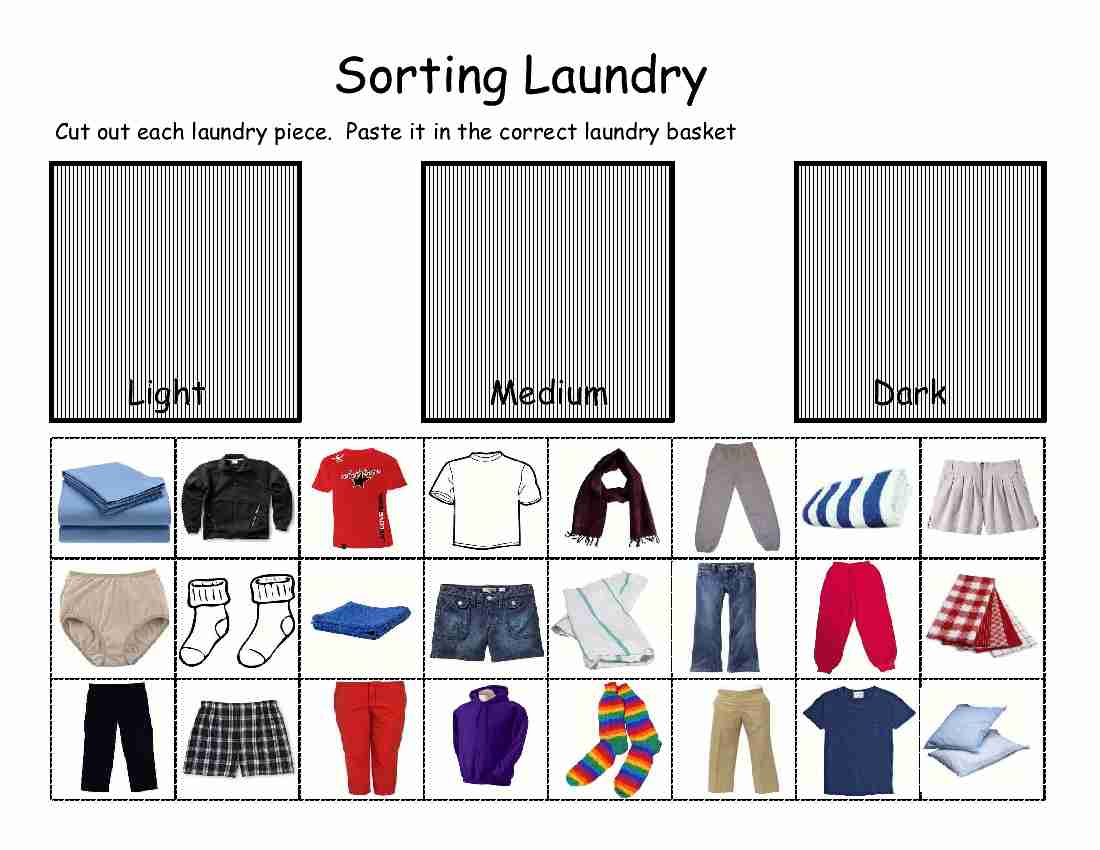 Empowered By THEM: Sorting Laundry