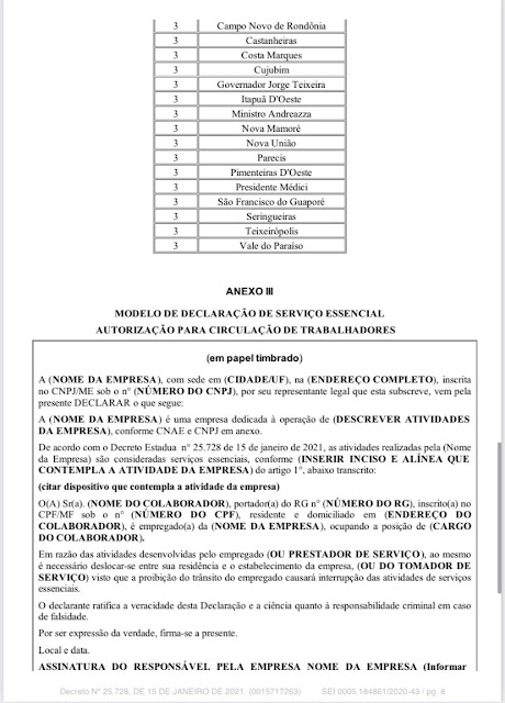 Governo lança novo decreto e restringe a circulação de pessoas das 20h às 6h – LEIA NA ÍNTEGRA