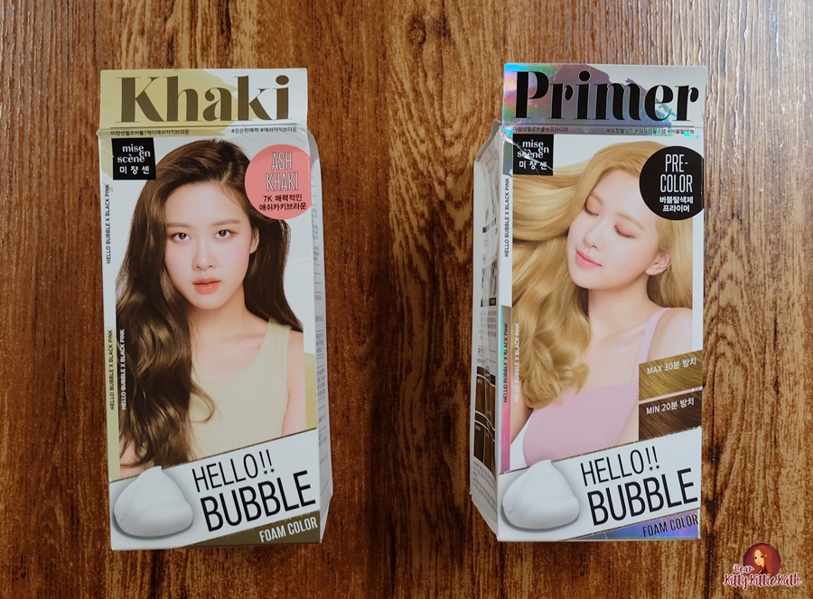 Product Review: Mise en Scene Hello Bubble Foam Color x Black Pink Ash  Khaki Brown (7K) and Primer (Pre-Color) | Dear Kitty Kittie Kath- Top  Lifestyle, Beauty, Mommy, Health and Fitness Blogger