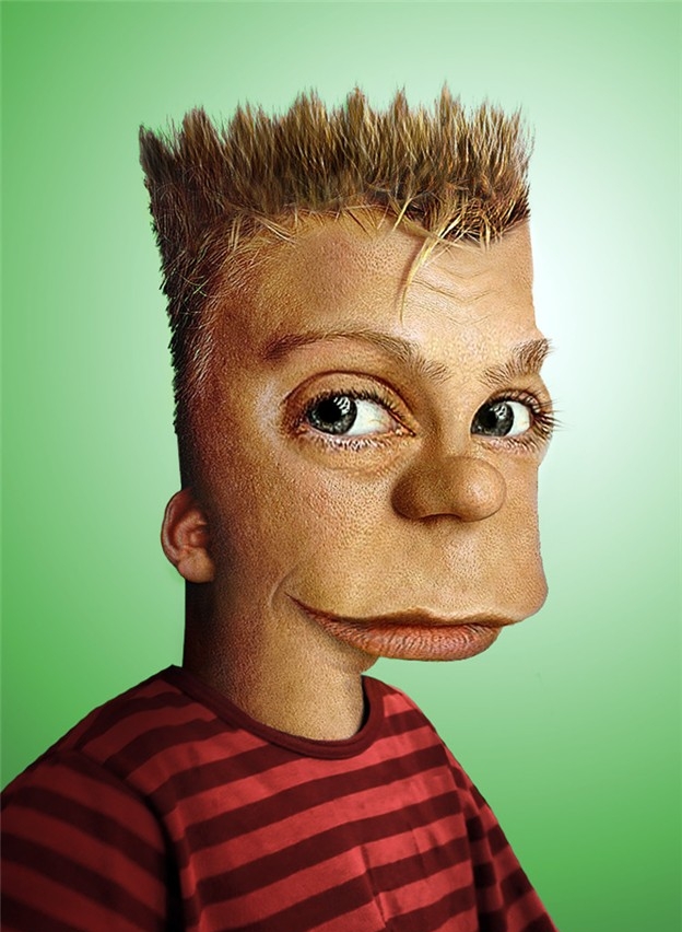Krishicher Whackness Realistic Cartoon Characters
