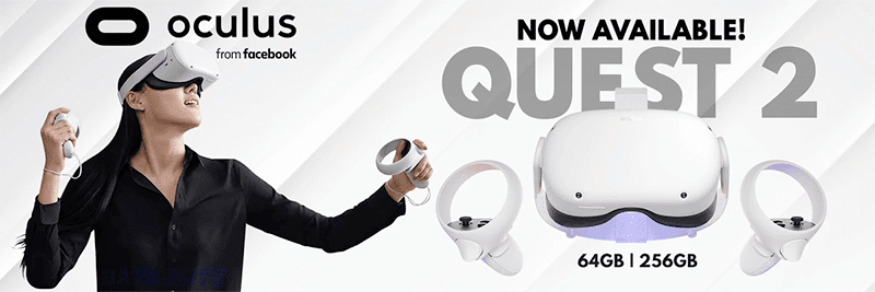 Facebook Oculus Quest 2 VR Gaming Headset with Snapdragon XR2 now