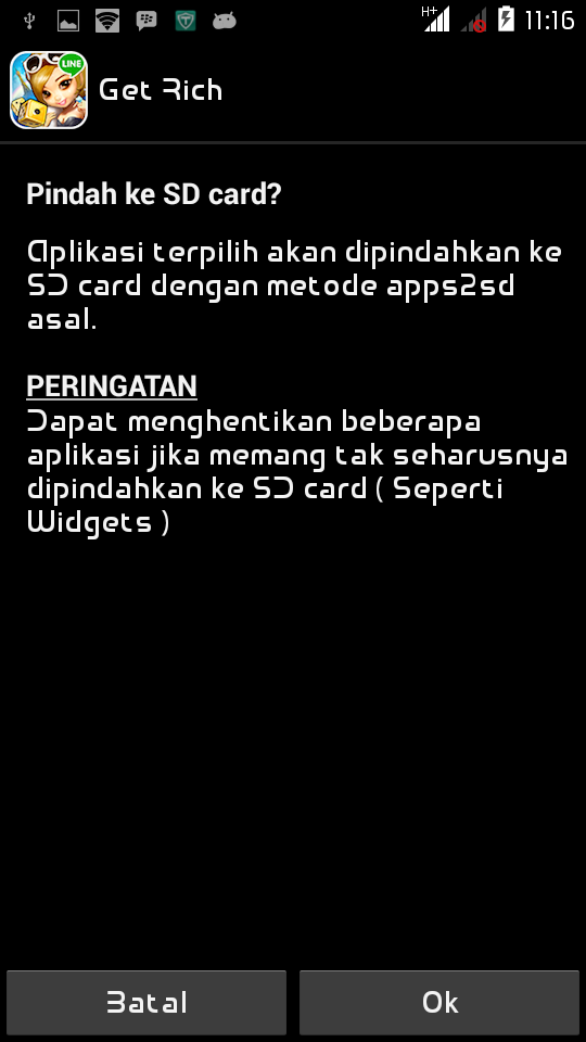 SEPINTAS ANDROID CARA MENYIMPAN DATA LET'S GET RICH DI SDCARD