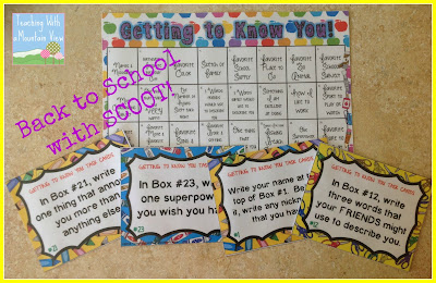 Task Card Corner: Getting Started With Task Cards: Play SCOOT!