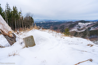 Na wierzchołku Sokółki (800 m n.p.m.)