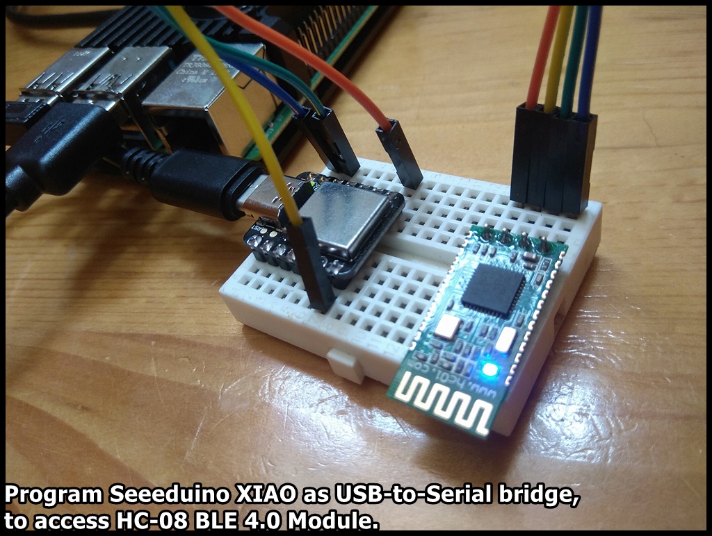 Embedded things: Program Seeeduino XIAO as USB-to-Serial bridge, to ...