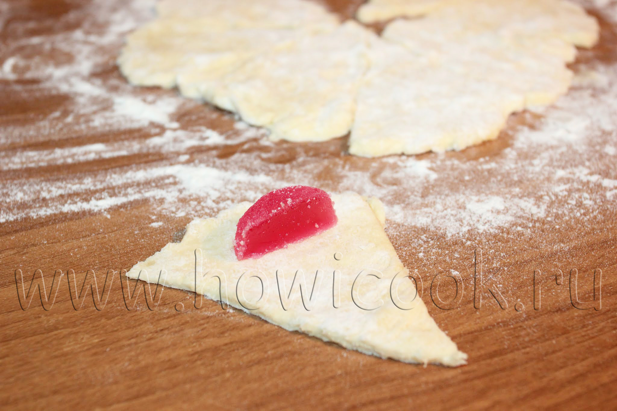 Булочки с мармеладом