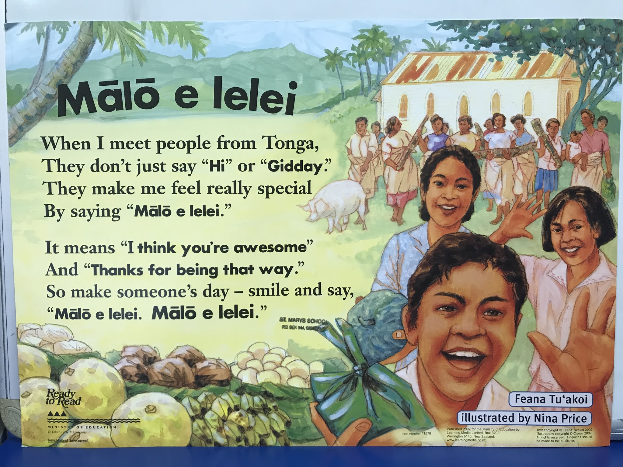Tongan Lyrics