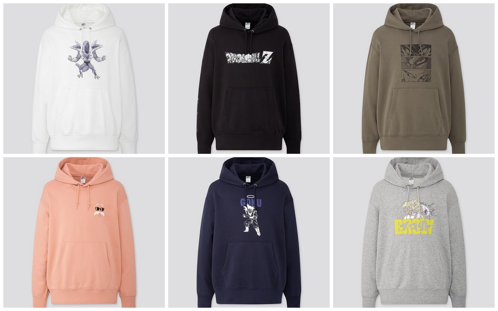 hoodie uniqlo dragon ball