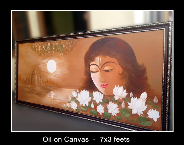 Oil Paintings, Interior Paintings, Wall Paintings, Canvas Paintings, Indian Paintings, contemporary paintings in Hyderabad | ARTNVN