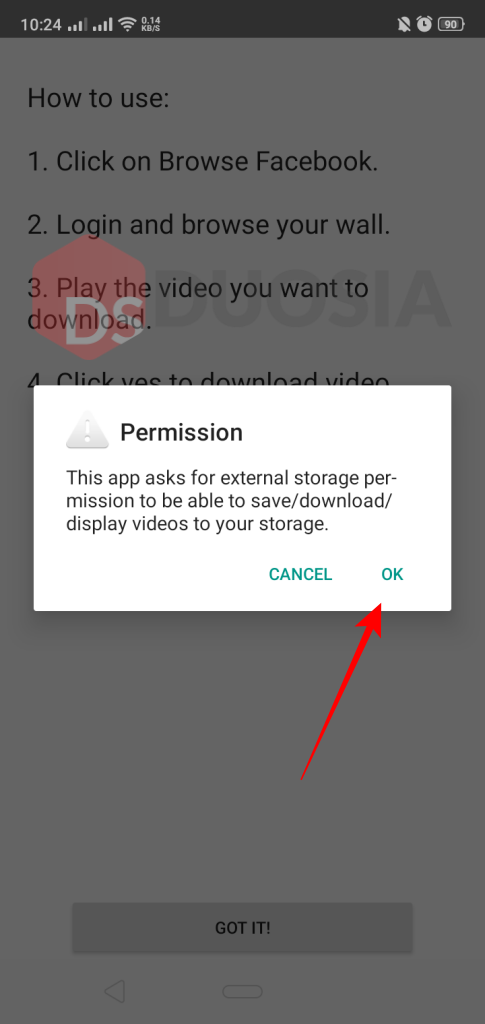 facebook video downloader chrome android