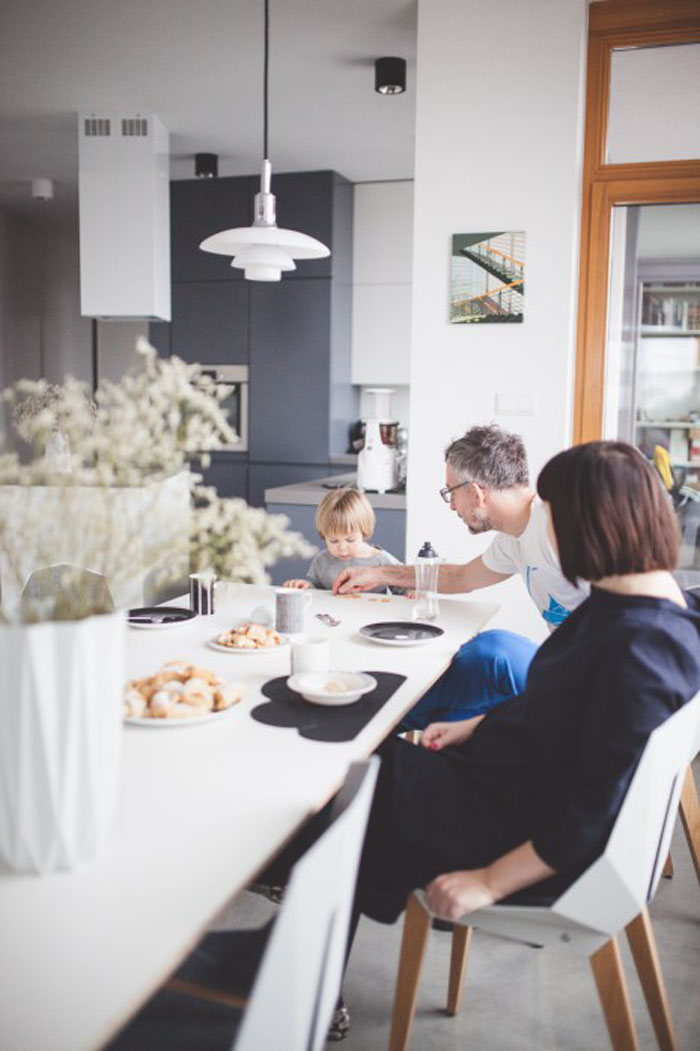 Modern family home in Warsaw Modern family home in Warsaw