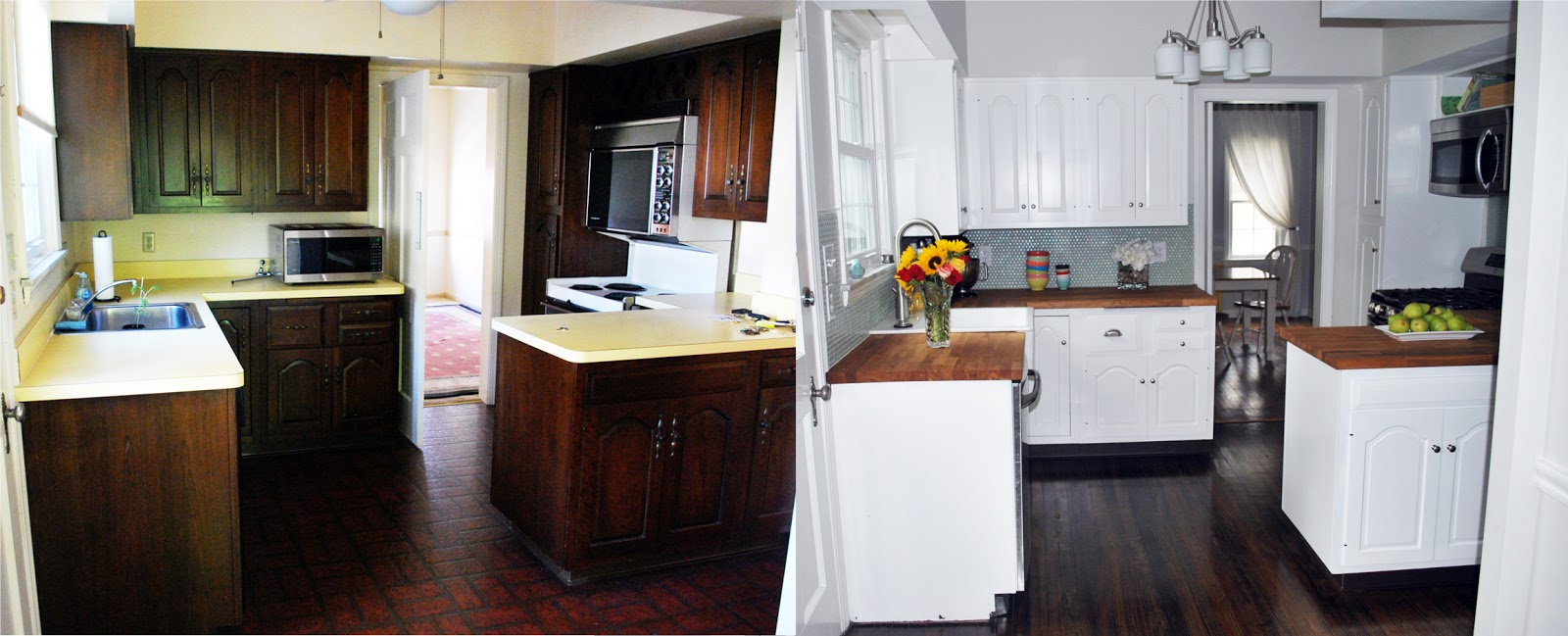 Fix'n up the House how to paint kitchen cupboards