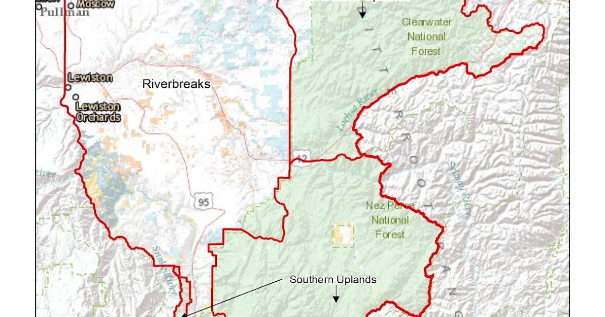 Idaho Fire Information Grangeville Fire Restrictions Area