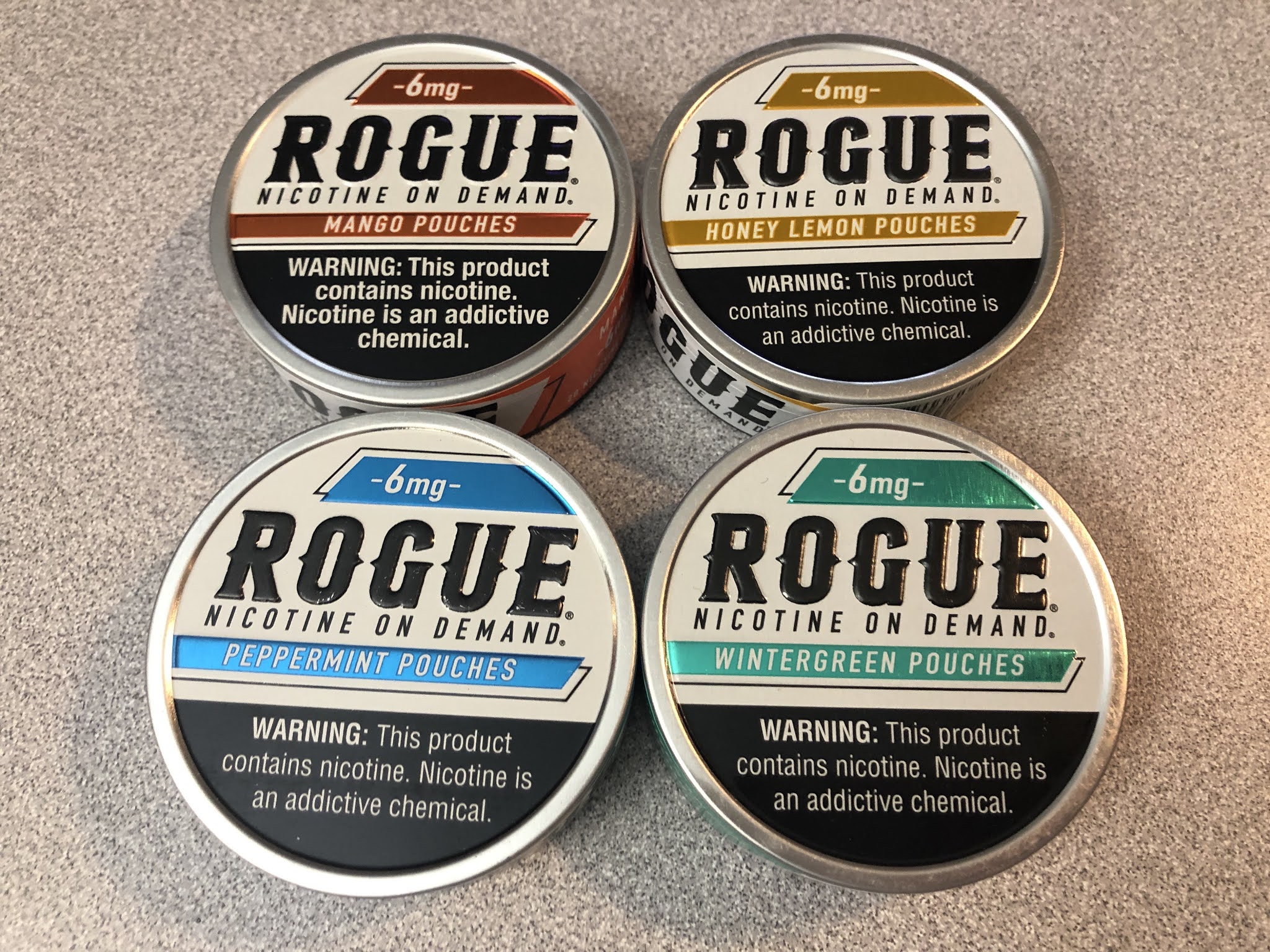 Rogue Nicotine Pouches Review. 30 October 2020.