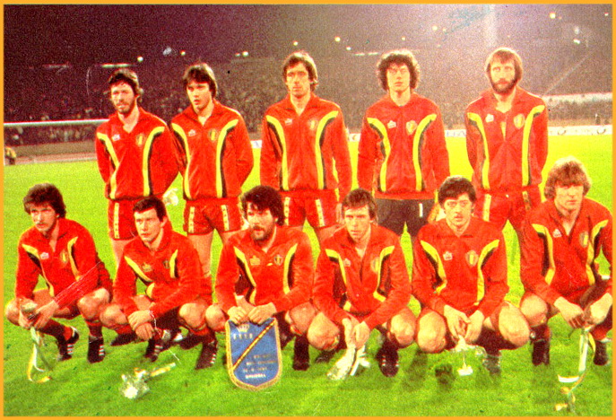 SELECCIÓN DE BÉLGICA contra Irlanda 25/03/1981