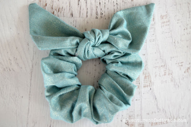 scrunchie with a bow scrunchie with a bow