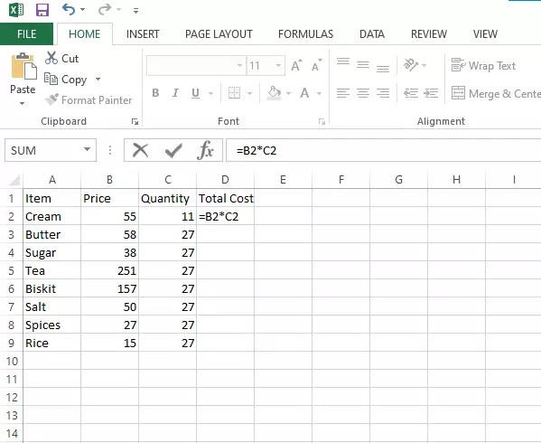 MS EXCEL FORMULAS AND FUNCTIONS MS EXCEL FORMULAS AND FUNCTIONS