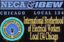N.E.C.A & I.B.E.W International Brotherhood of Electrical Workers Local 134 Chicago