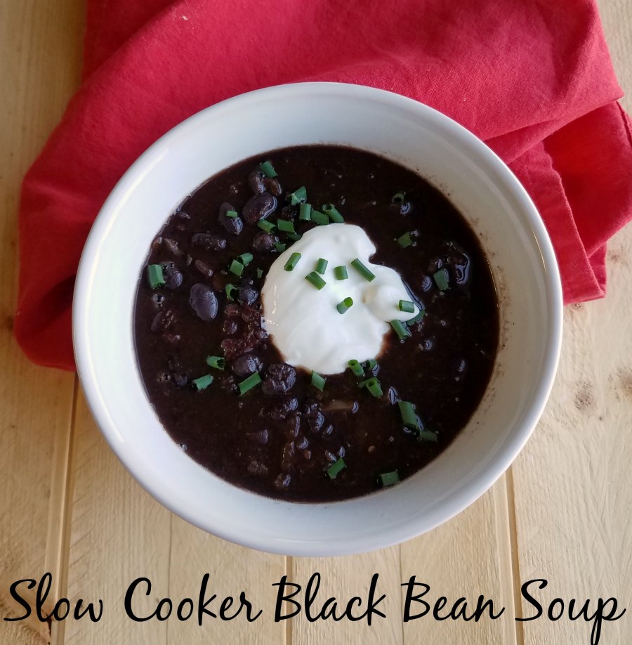 Cooking With Carlee Slow Cooker Black Bean Soup (from dried beans)