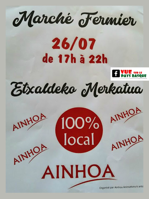 Marché Fermier Ainhoa  Pays Basque 2020