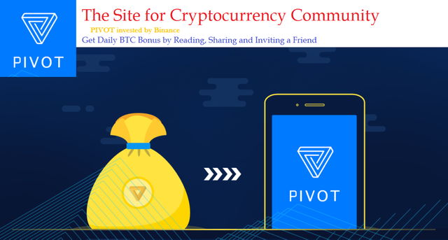 Pivot App - Lee y comparte noticias de Cripto y gana Bitcoin o PVT