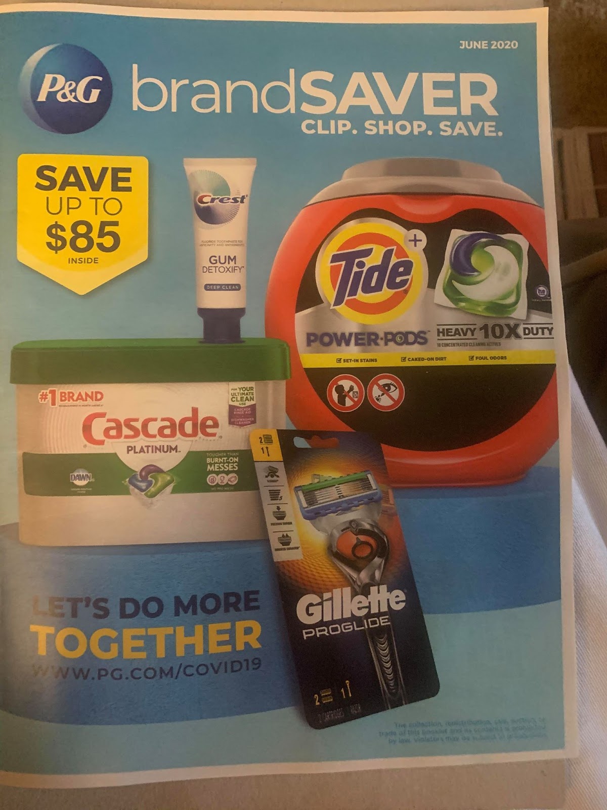 Capri's Coupons Whole Insert Picture Previews June P&G With Tide