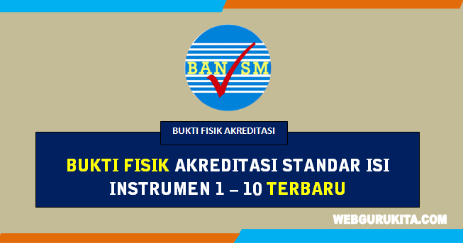 Bukti Fisik Akreditasi Standar Isi Instrumen nomor 110