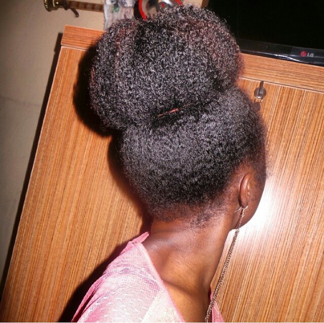 How To Get The Biggest Baddest Natural Hair Bun Nappilynigeriangirl