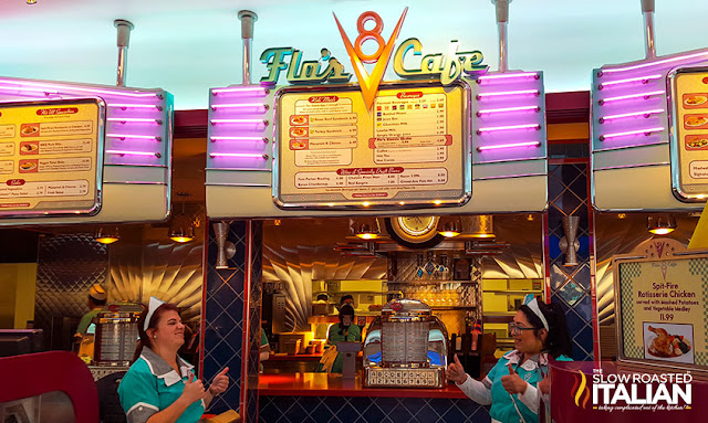 Picture of the interior of Flo's