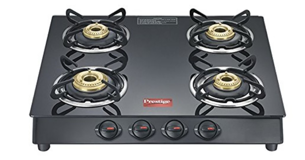Gadget Review Best 4 Burner Gas Stove in India Prestige Marvel Plus Gas Stove
