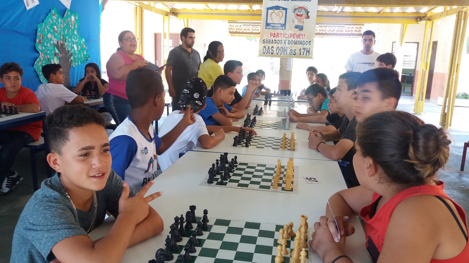 No dia 01 de setembro de 2012, ocorreu o Campeonato Aberto de Xadrez no  hotel Barcelona. – Escola – Magsul