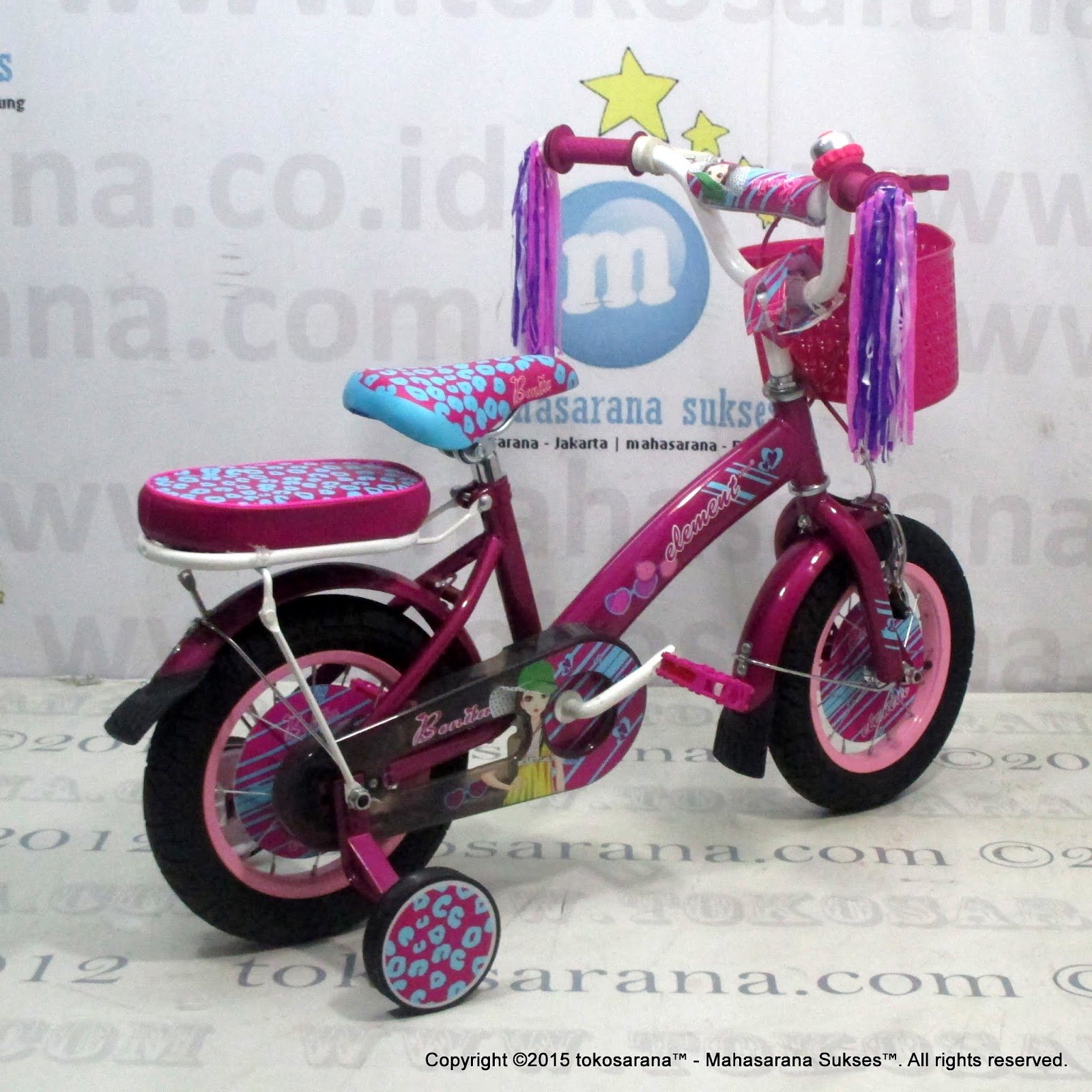  Sepeda  Anak  Perempuan Element Bonita 12  Inci News Untuk 