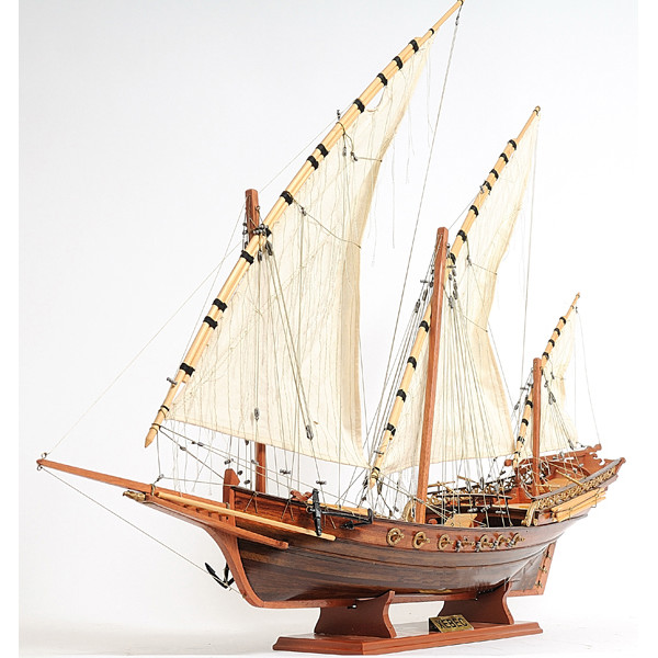  Xebec Model Ship 