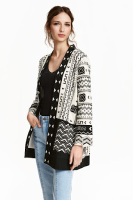 H&M kurtka etno wyszywana koralikami kurtka etno nowości H&M trendy na wiosnę 2016 modowe propozycje