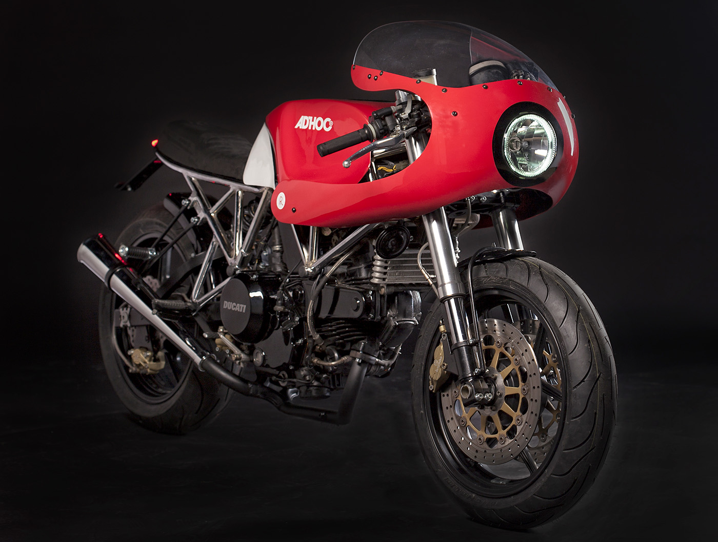 ϟ Hell Kustom ϟ: Ducati 750SS By Ad Hoc Cafe Racers