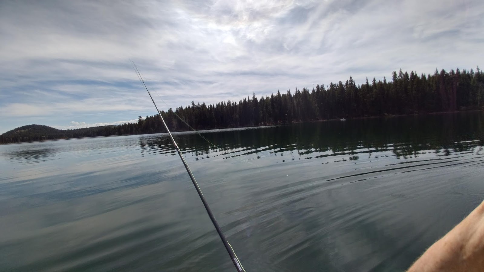 Dave'n'Kathy's Vagabond Blog Fishing Greeny Lake