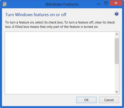 Mengatasi Masalah Turn Windows Features On Or Off Blank Atau Kosong Mengatasi Masalah Turn Windows Features On Or Off Blank Atau Kosong