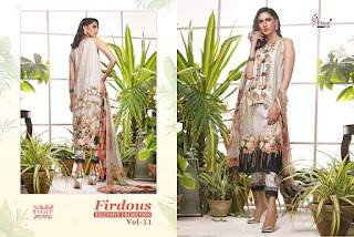 Shree Fab Firdous Exclusive Collection vol 11 pakistani Suits