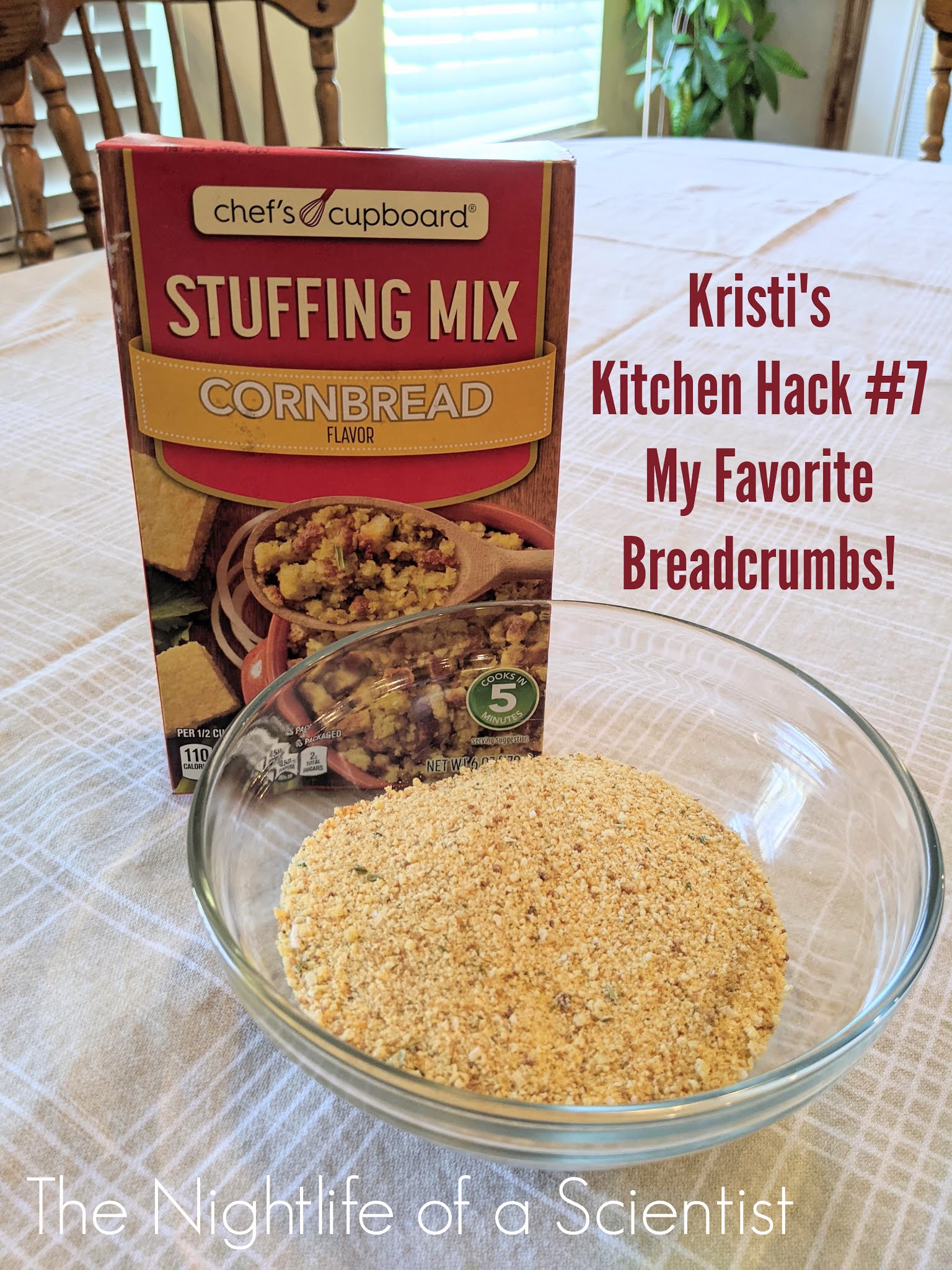 The Night Life of a Scientist Kristi's Kitchen Hack 7 Boxed