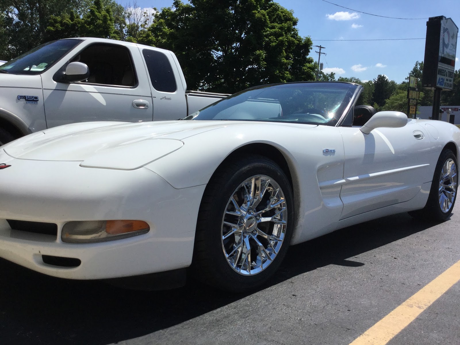 A2I 1999 Corvette with Corvette C7 Z06 Replica Wheels & Nitto NT555