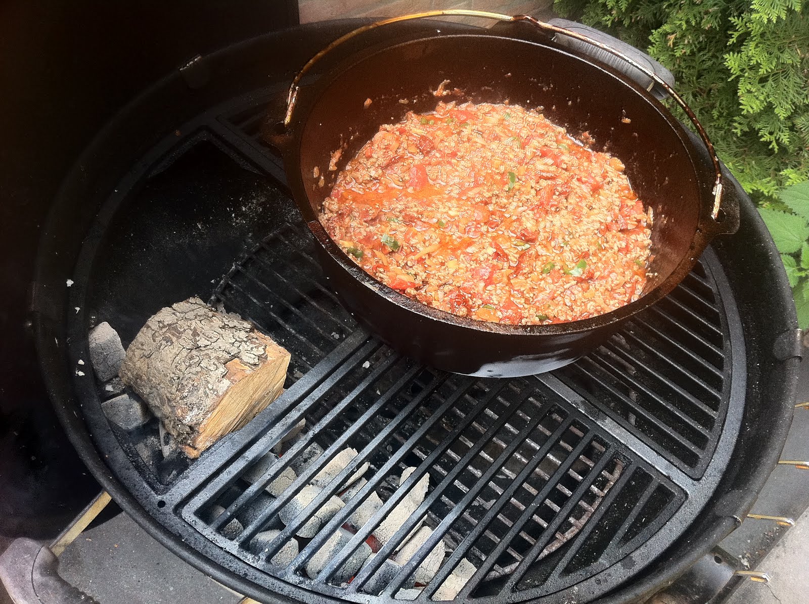 De Roockerij Chili con Carne op de BBQ