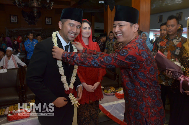 Ini Harapan Wabup Trenggalek Lepas Kepergian Emil Dardak Jalankan Amanah Baru, sebagai Wagub Jatim